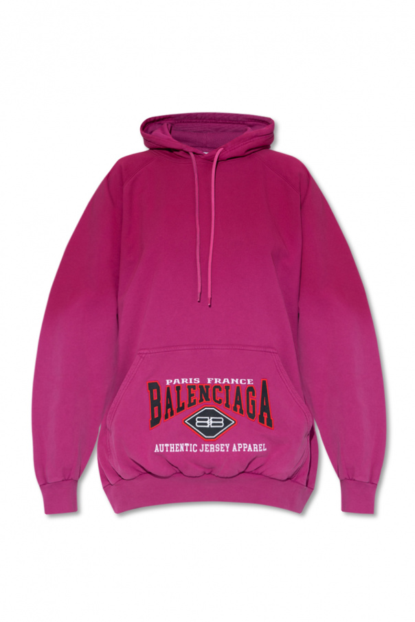 Balenciaga hoodie on sale pullover sweater pink